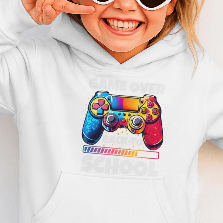 Game Over Back To School Gaming Controller Kids Gamer Premium Tri-Blend Graphic Toddler Hoodie Game Over Back To School Gaming Controller Kids Gamer Premium Tri-Blend Graphic Toddler Hoodie