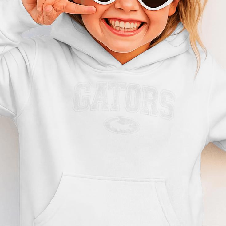 Gators High School Spirit Fan Team Gator Back To School Graphic Toddler Hoodie