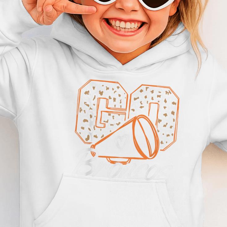 Go Cheer Broncos School Spirit Fan Team Back To School Graphic Toddler Hoodie Go Cheer Broncos School Spirit Fan Team Back To School Graphic Toddler Hoodie