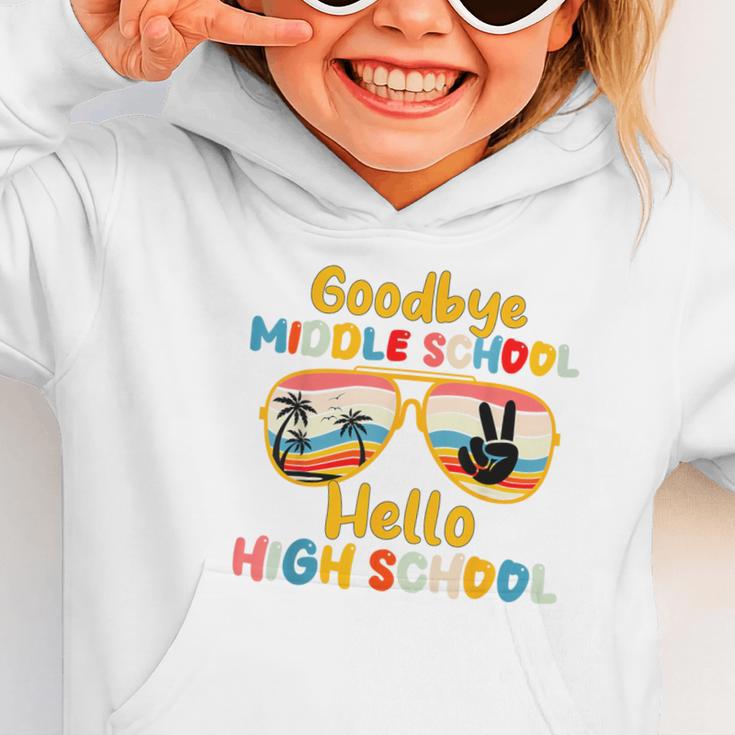 Goodbye Middle School Hello High School Back To School Graphic Toddler Hoodie Goodbye Middle School Hello High School Back To School Graphic Toddler Hoodie