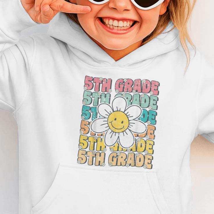 Groovy 5th Grade Back To School First Day Of Fifth Grade Graphic Toddler Hoodie Groovy 5th Grade Back To School First Day Of Fifth Grade Graphic Toddler Hoodie