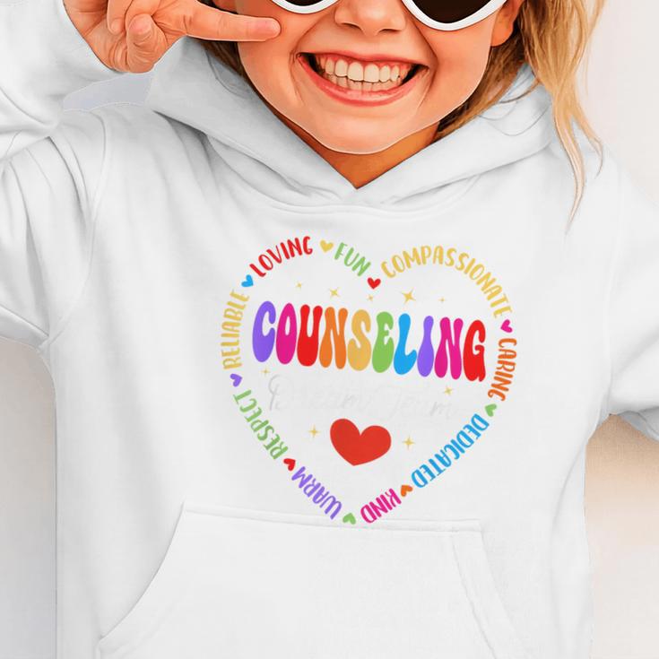 Groovy Counseling Dream Team Appreciation Back To School Graphic Toddler Hoodie Groovy Counseling Dream Team Appreciation Back To School Graphic Toddler Hoodie