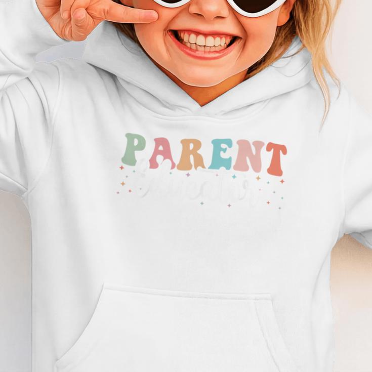 Groovy Parent Educator Back To School Graphic Toddler Hoodie Groovy Parent Educator Back To School Graphic Toddler Hoodie
