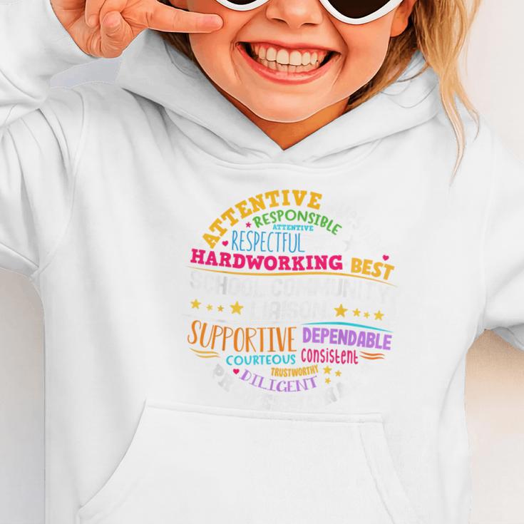 Groovy School Community Liaison Back To School Appreciation Graphic Toddler Hoodie Groovy School Community Liaison Back To School Appreciation Graphic Toddler Hoodie