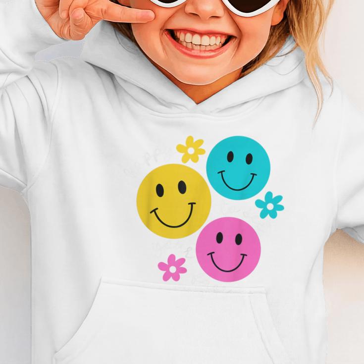 Happy To See Your Face Back To School First Day Of School Graphic Toddler Hoodie