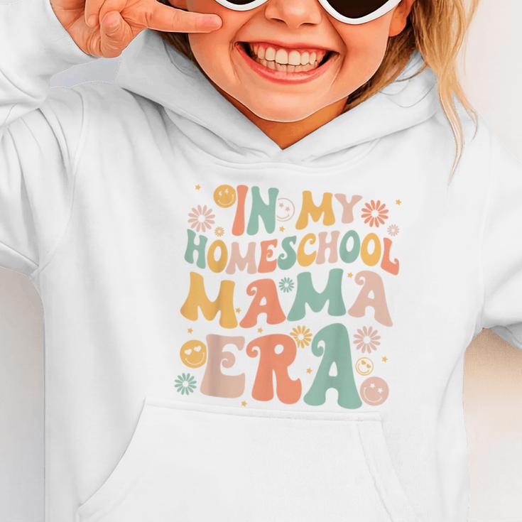 In My Homeschool Mama Era Retro Back To School Graphic Toddler Hoodie In My Homeschool Mama Era Retro Back To School Graphic Toddler Hoodie