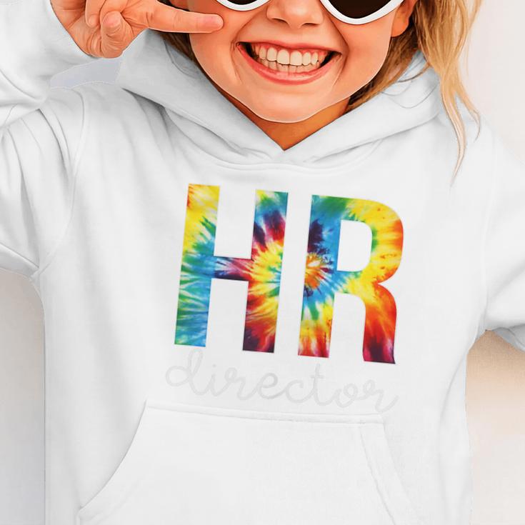 HR Director For Work Tie Dye Back To School Appreciation Day Graphic Toddler Hoodie HR Director For Work Tie Dye Back To School Appreciation Day Graphic Toddler Hoodie