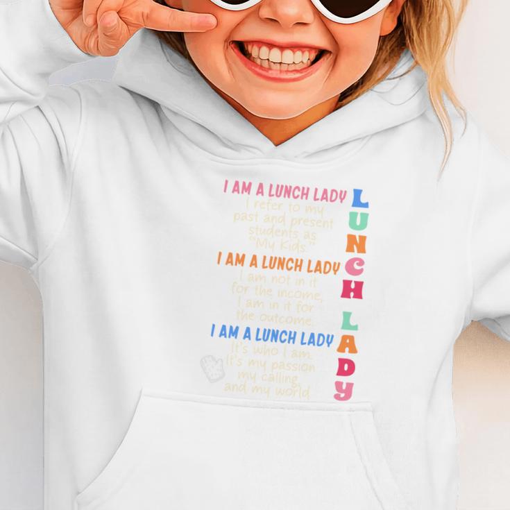 I'm A Lunch Lady Back To School Cafeteria Worker Squad Graphic Toddler Hoodie