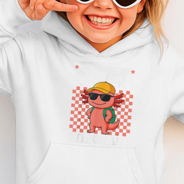 I'm Ready To Crush 7th Grade Axolotl Back To School Graphic Toddler Hoodie I'm Ready To Crush 7th Grade Axolotl Back To School Graphic Toddler Hoodie