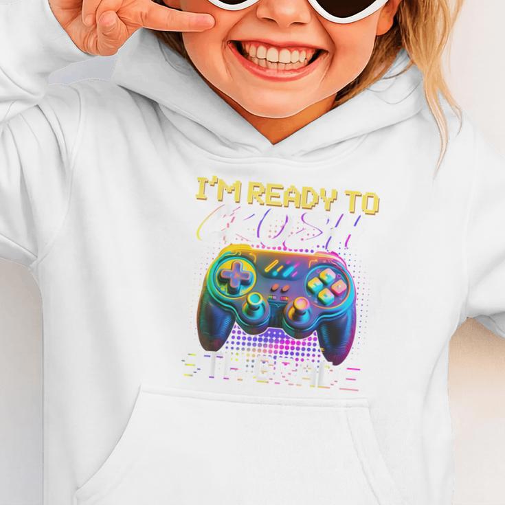 I'm Ready To Crush 9th Grade Back To School Video Game Boys Graphic Toddler Hoodie I'm Ready To Crush 9th Grade Back To School Video Game Boys Graphic Toddler Hoodie
