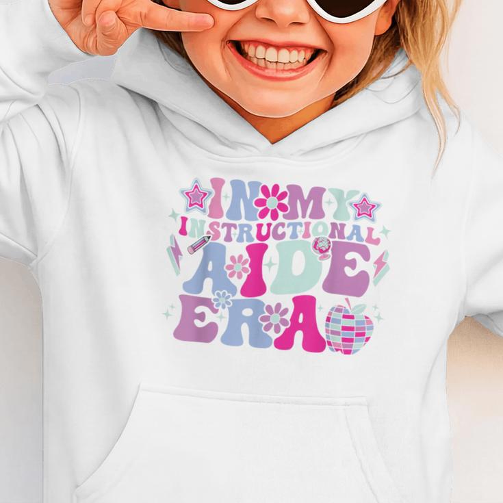 In My Instructional Aide Era Groovy Back To School Graphic Toddler Hoodie In My Instructional Aide Era Groovy Back To School Graphic Toddler Hoodie