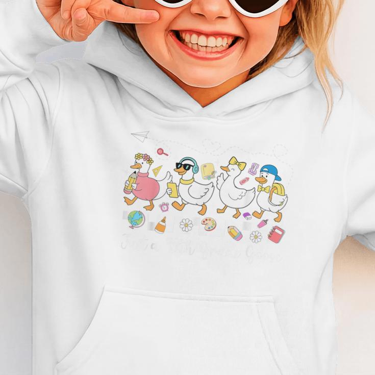 Just A Fifth Grade Goose Back To School Cute Goose 5th Grade Graphic Toddler Hoodie Just A Fifth Grade Goose Back To School Cute Goose 5th Grade Graphic Toddler Hoodie
