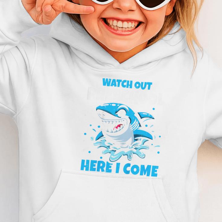 Kids Back To School Watch Out Preschool Here I Come Shark Boys Graphic Toddler Hoodie Kids Back To School Watch Out Preschool Here I Come Shark Boys Graphic Toddler Hoodie
