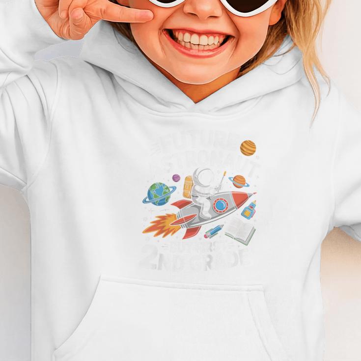 Kids Future Astronaut 2nd Grade Student Back To School Boys Kids Graphic Toddler Hoodie