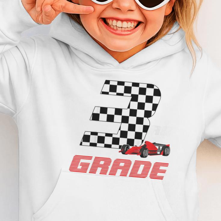 Kids Race Car 3rd Third Grade Boys Cars Lovers Back To School Graphic Toddler Hoodie Kids Race Car 3rd Third Grade Boys Cars Lovers Back To School Graphic Toddler Hoodie