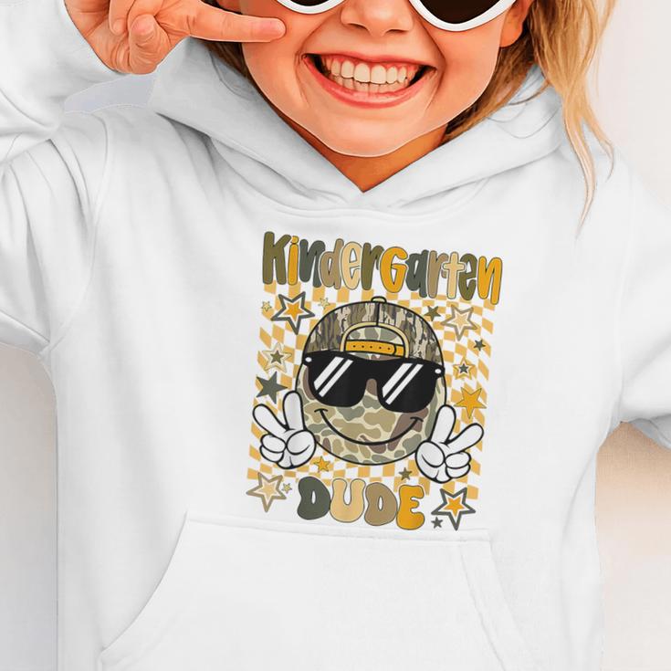 Kindergarten Camo Camouflage Smile Face Back To School Kids Graphic Toddler Hoodie Kindergarten Camo Camouflage Smile Face Back To School Kids Graphic Toddler Hoodie