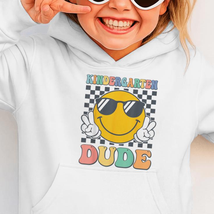 Kindergarten Dude First Day Of Kindergarten Back To School Graphic Toddler Hoodie