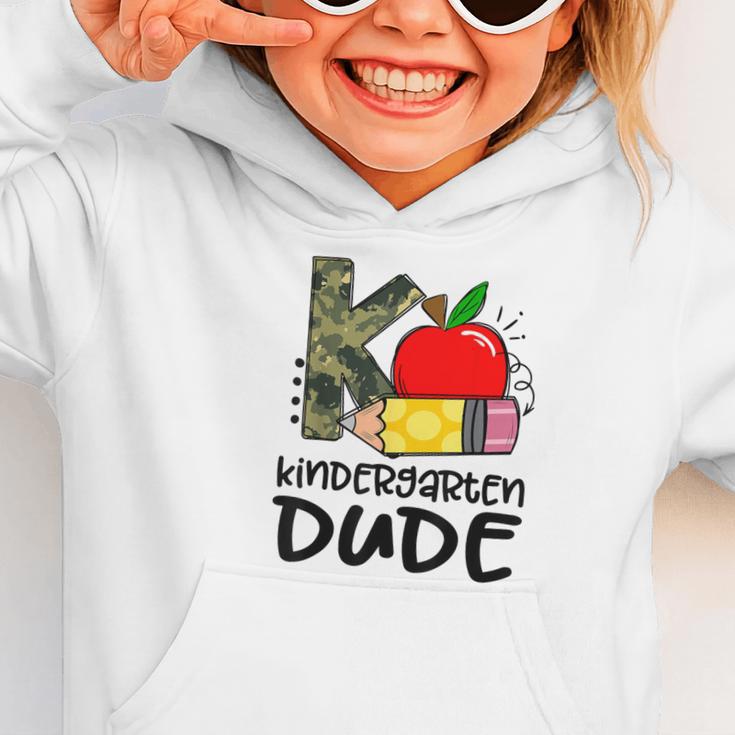 Kindergarten Dude Student Kindergarten Squad Back To School Graphic Toddler Hoodie Kindergarten Dude Student Kindergarten Squad Back To School Graphic Toddler Hoodie