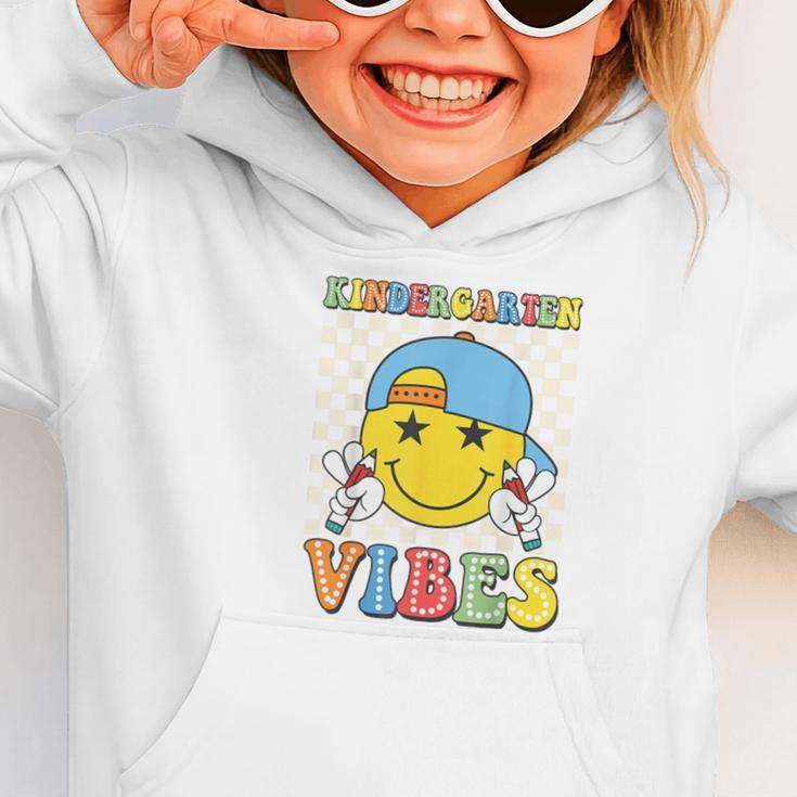 Kindergarten Vibes Kid Back To School Class Kindergarten Boy Graphic Toddler Hoodie Kindergarten Vibes Kid Back To School Class Kindergarten Boy Graphic Toddler Hoodie
