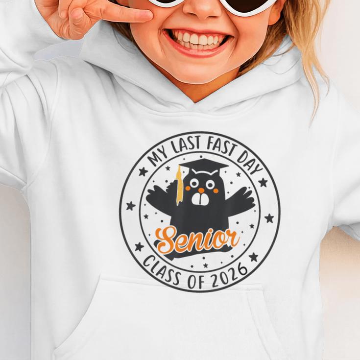 My Last First Day Senior 2026 Cat Back To School Cool Class Graphic Toddler Hoodie My Last First Day Senior 2026 Cat Back To School Cool Class Graphic Toddler Hoodie