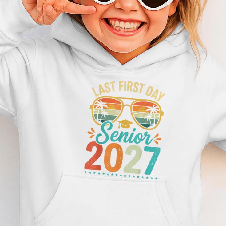 Last First Day Senior 2027 Back To School Students Tee Graphic Toddler Hoodie Last First Day Senior 2027 Back To School Students Tee Graphic Toddler Hoodie