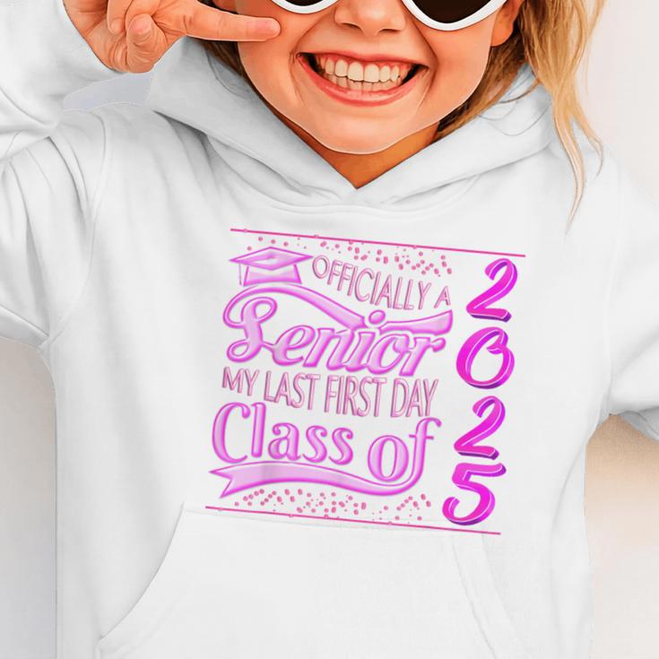 My Last First Day Senior Back To School 2025 Class Of 2025 Graphic Toddler Hoodie My Last First Day Senior Back To School 2025 Class Of 2025 Graphic Toddler Hoodie