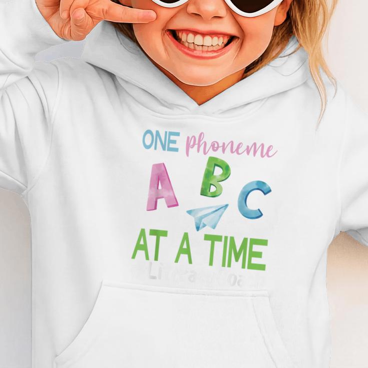 Literacy Coach Phoneme ABC Appreciation Back To School Graphic Toddler Hoodie Literacy Coach Phoneme ABC Appreciation Back To School Graphic Toddler Hoodie