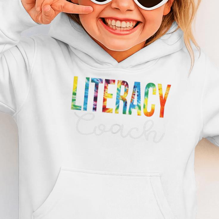Literacy Coach Women Tie Dye Back To School Appreciation Day Graphic Toddler Hoodie Literacy Coach Women Tie Dye Back To School Appreciation Day Graphic Toddler Hoodie