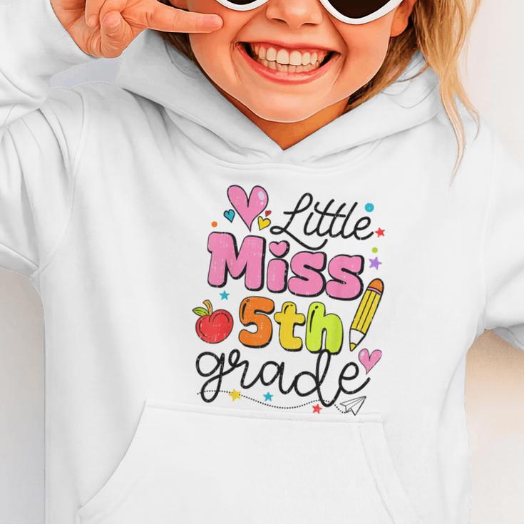 Little Miss 5th Grade Back To School Cute Fifth Grade Girls Graphic Toddler Hoodie Little Miss 5th Grade Back To School Cute Fifth Grade Girls Graphic Toddler Hoodie
