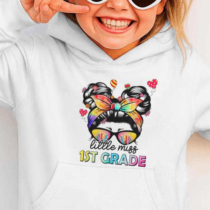 Little Miss First Grade Back To School 1st Grade Girls Graphic Toddler Hoodie Little Miss First Grade Back To School 1st Grade Girls Graphic Toddler Hoodie