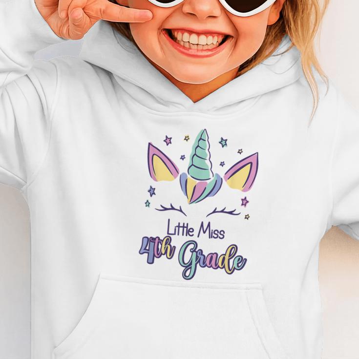 Little Miss Fourth Grade 2026 Back To School 4th Grade Girls Graphic Toddler Hoodie Little Miss Fourth Grade 2026 Back To School 4th Grade Girls Graphic Toddler Hoodie