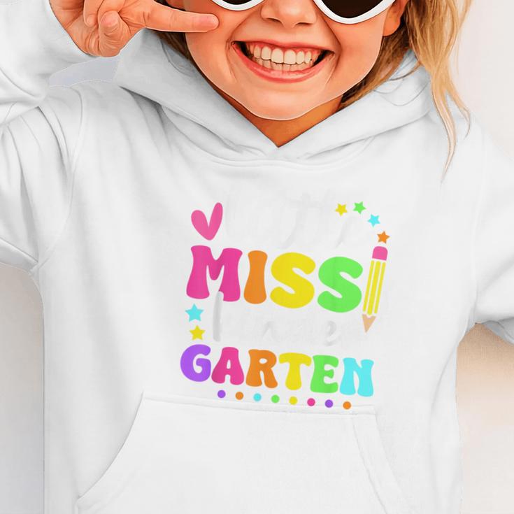 Little Miss Kindergarten Kids Girls Pencil Back To School Graphic Toddler Hoodie Little Miss Kindergarten Kids Girls Pencil Back To School Graphic Toddler Hoodie