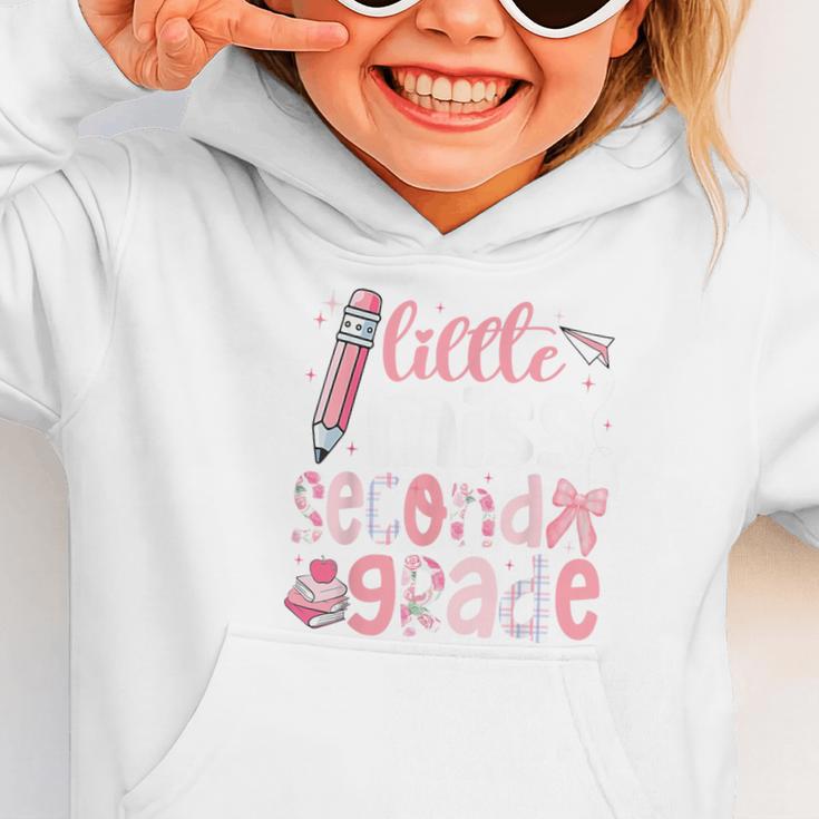 Little Miss Second Grade Back To School 2nd Grader Student Graphic Toddler Hoodie Little Miss Second Grade Back To School 2nd Grader Student Graphic Toddler Hoodie