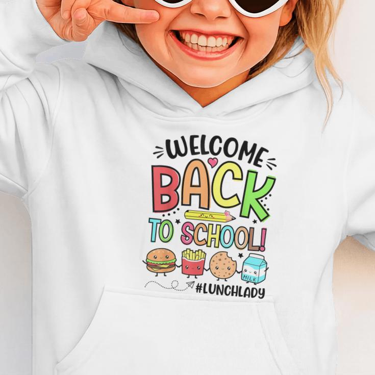 Lunch Lady Welcome Back To School First Day Of School Graphic Toddler Hoodie Lunch Lady Welcome Back To School First Day Of School Graphic Toddler Hoodie