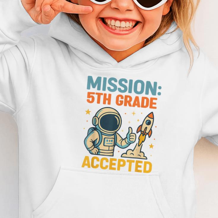 Mission Fifth 5th Grade Accepted Back To School Vintage Graphic Toddler Hoodie Mission Fifth 5th Grade Accepted Back To School Vintage Graphic Toddler Hoodie