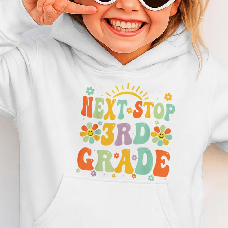 Next Stop 3rd Grade Graduation To Third Grade Back To School Graphic Toddler Hoodie