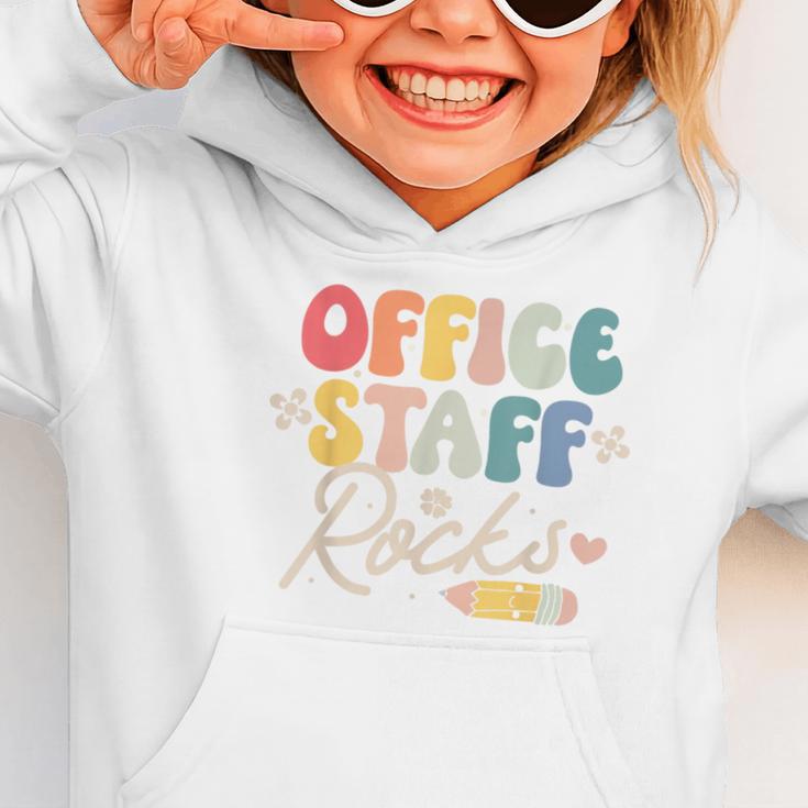 Office Staff Rocks Back To School Secretary Administrative Graphic Toddler Hoodie Office Staff Rocks Back To School Secretary Administrative Graphic Toddler Hoodie