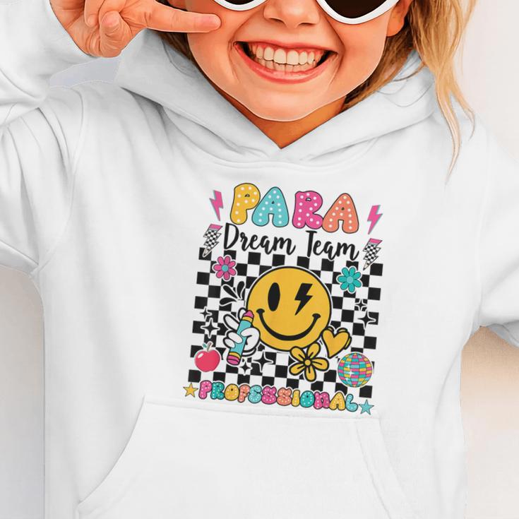 Para Dream Team Paraprofessional First Day Back To School Graphic Toddler Hoodie Para Dream Team Paraprofessional First Day Back To School Graphic Toddler Hoodie