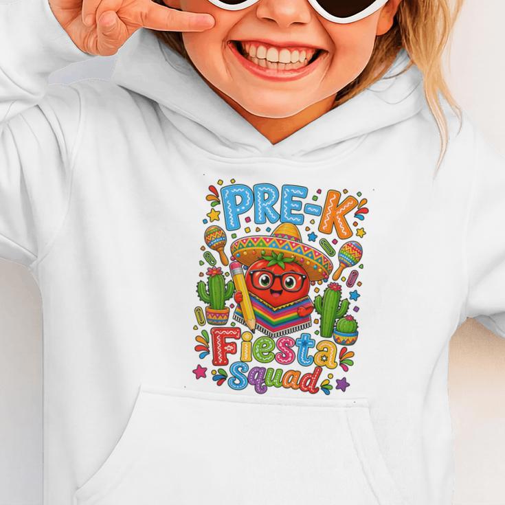 Pre-K Fiesta Squad Cute Tomato Back To School Party Graphic Toddler Hoodie Pre-K Fiesta Squad Cute Tomato Back To School Party Graphic Toddler Hoodie