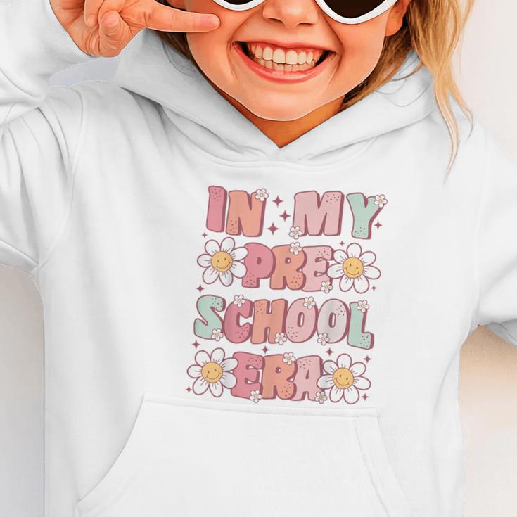 In My Preschool Era Retro Cute Groovy Pre K Back To School Graphic Toddler Hoodie In My Preschool Era Retro Cute Groovy Pre K Back To School Graphic Toddler Hoodie