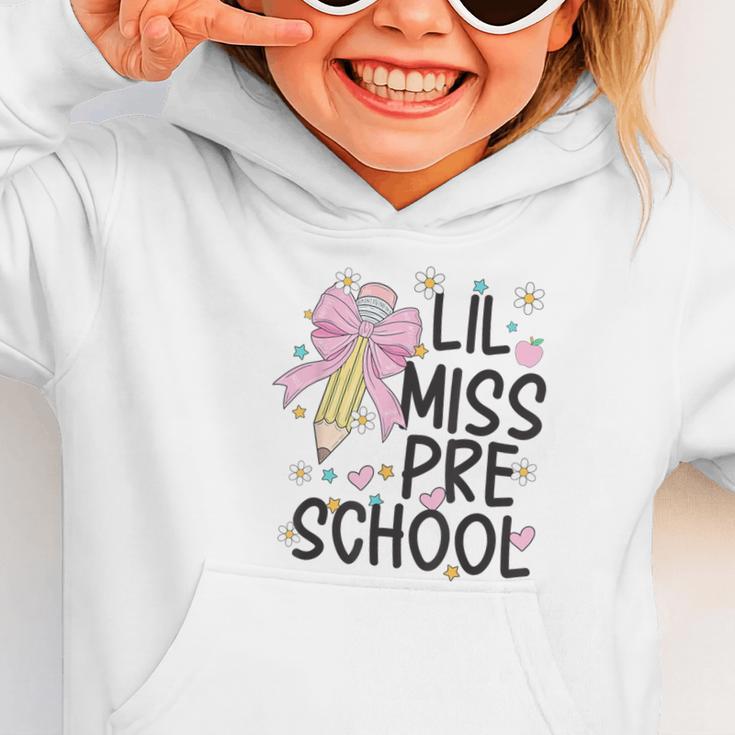 Preschool Little Miss Back To School Girls Kids Preschool Graphic Toddler Hoodie Preschool Little Miss Back To School Girls Kids Preschool Graphic Toddler Hoodie