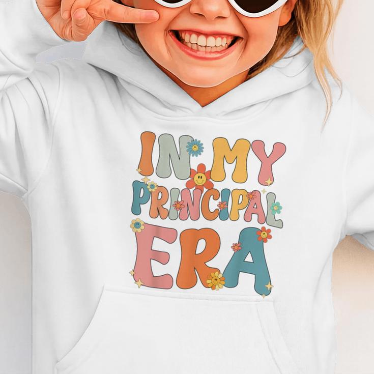 In My Principal Era Retro Groovy Back To School Principal Graphic Toddler Hoodie In My Principal Era Retro Groovy Back To School Principal Graphic Toddler Hoodie