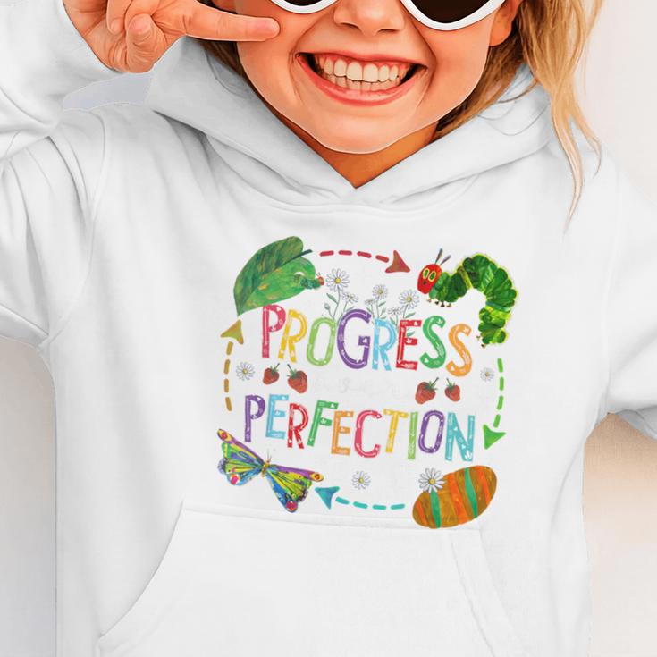 Progress Over Perfection Back To School Tee Graphic Toddler Hoodie Progress Over Perfection Back To School Tee Graphic Toddler Hoodie