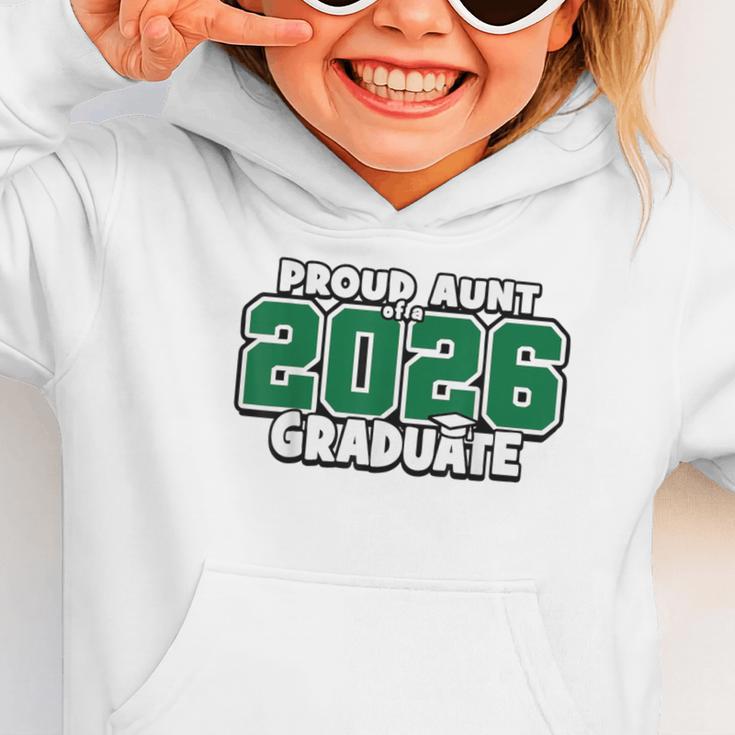 Proud Aunt Of 2026 Graduate Matching Back To School G Graphic Toddler Hoodie