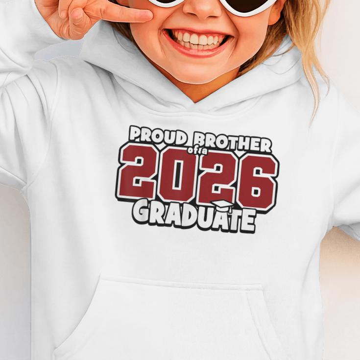 Proud Brother Of 2026 Graduate Matching Back To School M Graphic Toddler Hoodie Proud Brother Of 2026 Graduate Matching Back To School M Graphic Toddler Hoodie