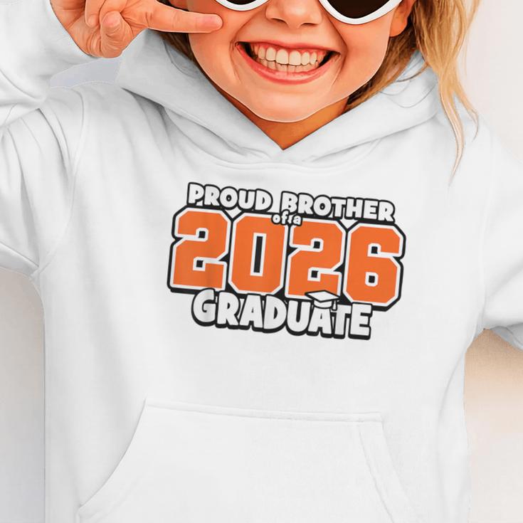 Proud Brother Of 2026 Graduate Matching Back To School O Graphic Toddler Hoodie Proud Brother Of 2026 Graduate Matching Back To School O Graphic Toddler Hoodie