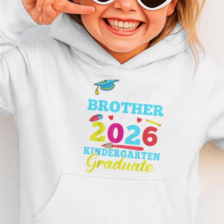 Proud Brother Of 2026 Kindergarten Graduate Back To School Graphic Toddler Hoodie