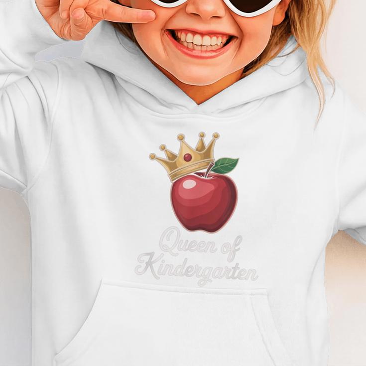 Queen Of Kindergarten Graduation Back To School Girl Graphic Toddler Hoodie Queen Of Kindergarten Graduation Back To School Girl Graphic Toddler Hoodie