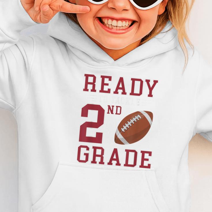 Ready To Tackle 2nd Grade Back To School First Day Of School Graphic Toddler Hoodie Ready To Tackle 2nd Grade Back To School First Day Of School Graphic Toddler Hoodie