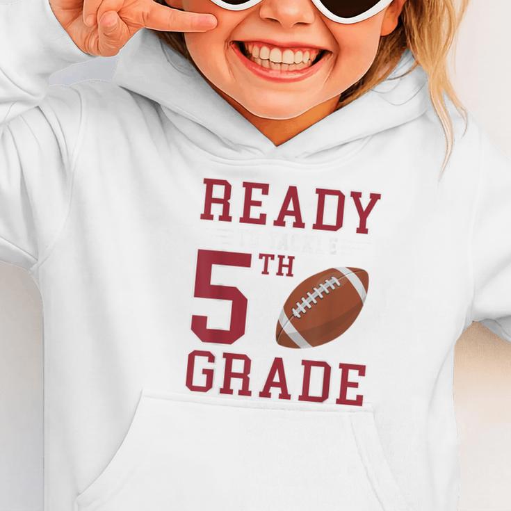 Ready To Tackle 5th Grade Back To School First Day Of School Graphic Toddler Hoodie Ready To Tackle 5th Grade Back To School First Day Of School Graphic Toddler Hoodie